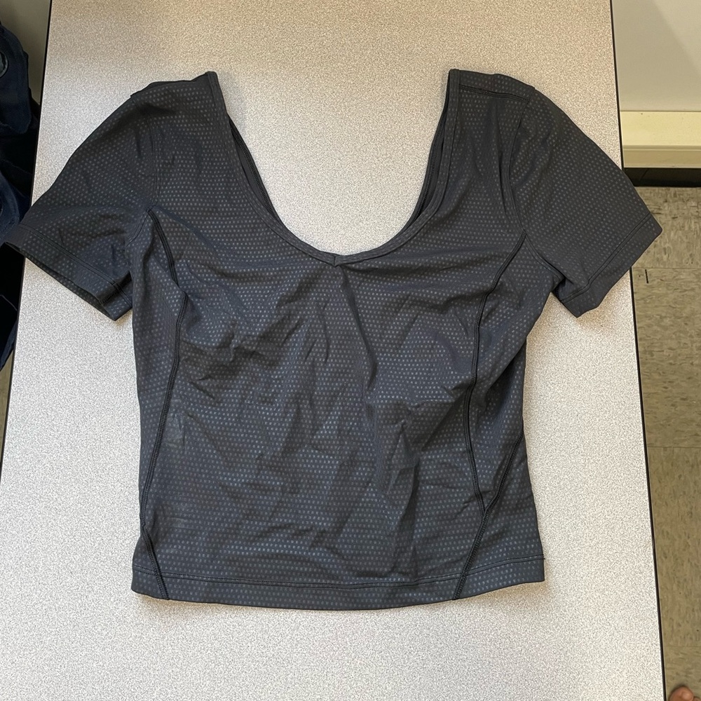 Lululemon Align T-Shirt
Polka Squat Emboss Black